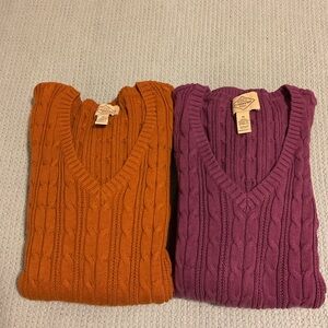 St. John’s Bay (2) Knit Sweaters